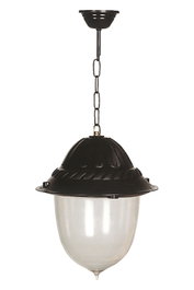 Opviq Lámpara de Araña para Exteriores Negro BFE-68212-BSY